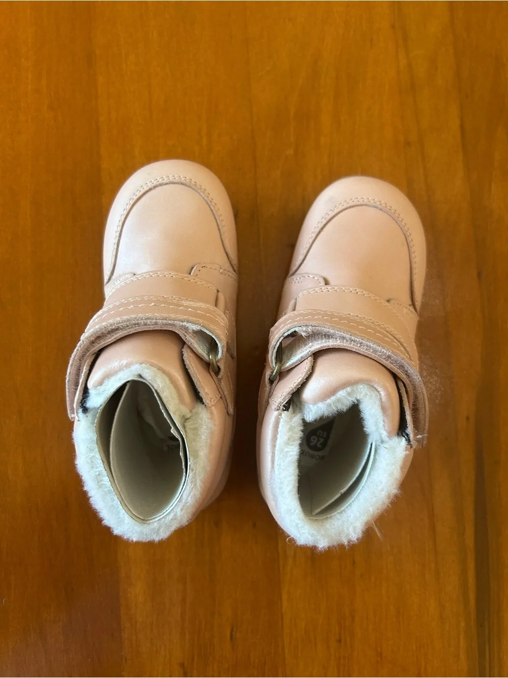 NWOT Bobux Leather Arctic Timber Dusk Pearl Boots Size EU26 US 9.5